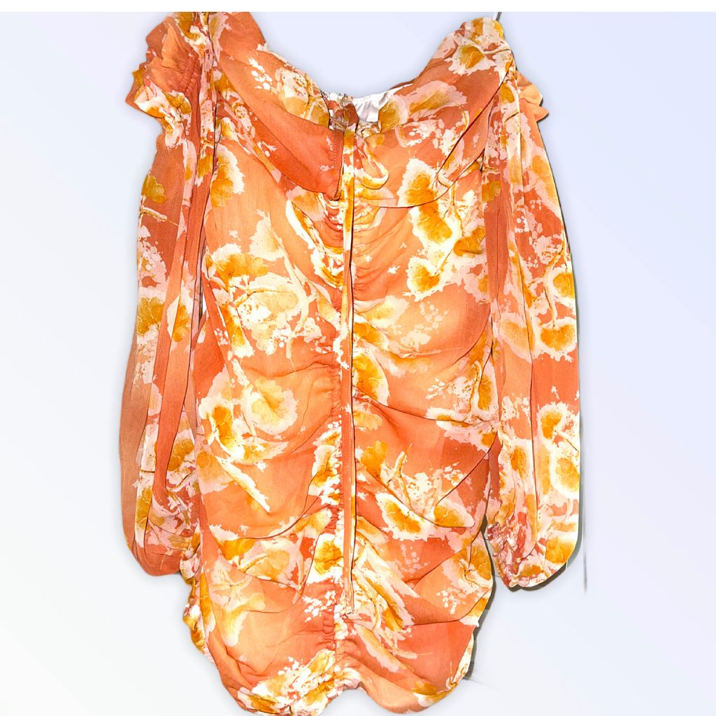 Mini Summer Dress / Orange