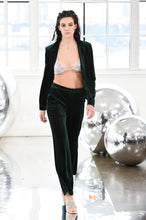 Load image into Gallery viewer, NYFW Total Look: Velvet Suit and Bijou Bikini

