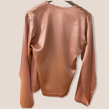 Load image into Gallery viewer, Rose Gold silk shirt
