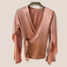 Load image into Gallery viewer, Rose Gold silk shirt
